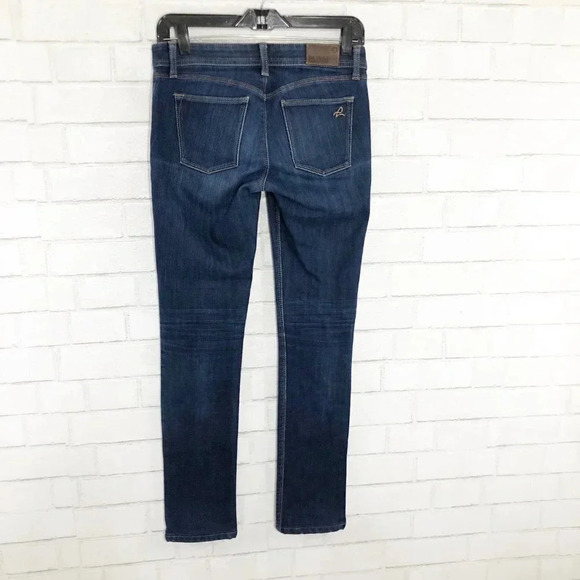 DL1961 Grace High Rise Straight Jeans, Size 26 - Picture 4 of 8